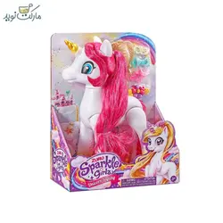 اسب یونیکورن مو صورتی با اکسسوری Sparkle Girlz