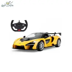ماشین کنترلی مک‌ لارن Senna زرد مقیاس ۱:۱۴
