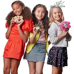 عروسک رینبوکورنز سورپرایزی سری Puppycorn گوش نقره‌ای