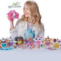 عروسک رینبوکورنز سورپرایزی سری Puppycorn گوش صورتی