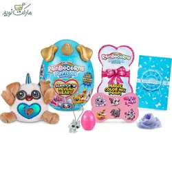 عروسک رینبوکورنز سورپرایزی سری Puppycorn گوش طلایی