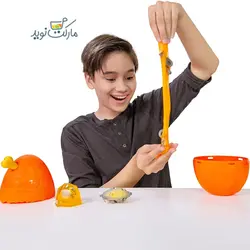تخم داینو اسمشرز با استخوان نارنجی سری Mini Lightup