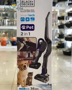 جارو شارژی بلک اند دکر مدل SVJ520BFSP