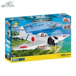 بلاک ساختنی کوبی هواپیما مدل Mitsubishi A6M Zero 109