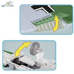 بلاک ساختنی کوبی هواپیما مدل Messerschmitt Bf 109