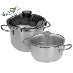 زودپز دوقلو کرکماز Aqua ظرفیت 4 و 7 لیتری