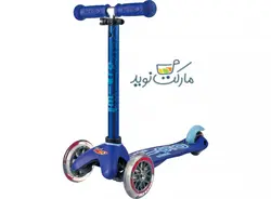 اسکوتر مینی دلوکس میکرو رنگ آبی