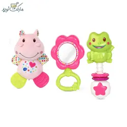 ست کادویی نوزاد Vtech صورتی