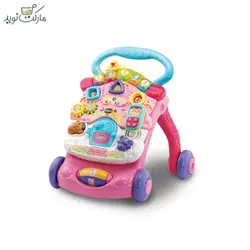 واکر آموزشی موزیکال Vtech صورتی