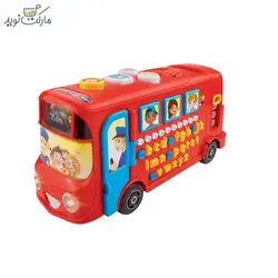 اتوبوس موزیکال Vtech رنگ قرمز
