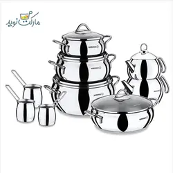 سرویس پخت و پز کرکماز ۱۵ پارچه مدل Hiper