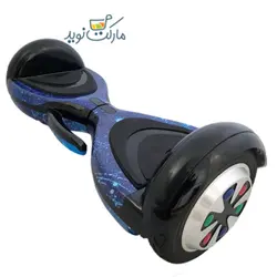 اسکوتر برقی ۸ اینچ مدل 2020 رنگ آبی کهکشانی