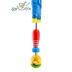 چتر کوچک پیکاردو آبی طرح دزد دریایی کلاه سبز