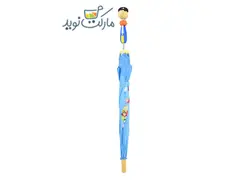 چتر کوچک پیکاردو آبی طرح دزد دریایی کلاه مشکی