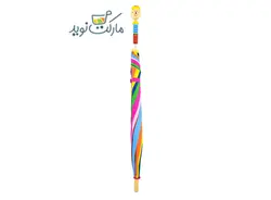 چتر بزرگ پیکاردو با کلاه زرد سری رنگین کمانی