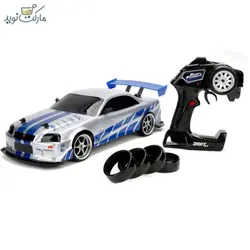 ماشین کنترلی نیسان Skyline GTR 1:10 سری Fast & Furious