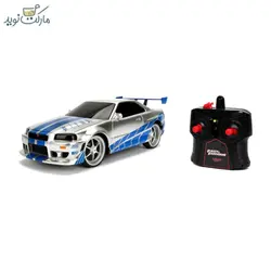 ماشین کنترلی مدل نیسان Skyline GTR مقیاس 1:24 سری Fast & Furious