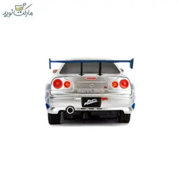 ماشین کنترلی مدل نیسان Skyline GTR مقیاس 1:24 سری Fast & Furious