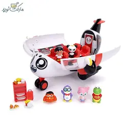 هواپیما Combo Panda با 6 فیگور دنیای رایان