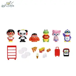 هواپیما Combo Panda با 6 فیگور دنیای رایان
