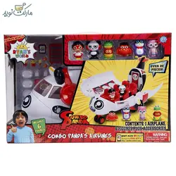 هواپیما Combo Panda با 6 فیگور دنیای رایان