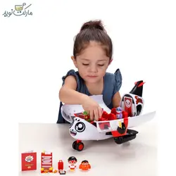هواپیما Combo Panda با 6 فیگور دنیای رایان