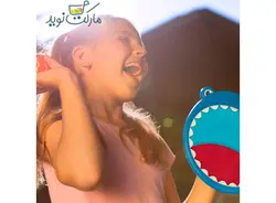 راکت توپ گیر Velcro Ball طرح کوسه