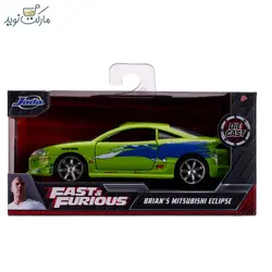 ماشین فلزی میتسوبیشی Eclipse سری Fast & Furious مقیاس 1:24