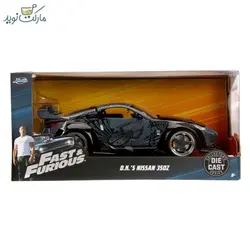 ماشین فلزی نیسان 350Z سری Fast & Furious مقیاس 1:24