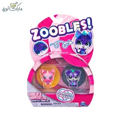 پک دوتایی عروسک زووبلز مدل یونیکورن و ببر اسرار‌آمیز