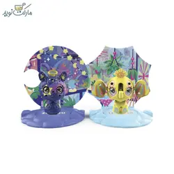 پک دوتایی عروسک زووبلز مدل لاما ستاره‌ای و فیل خورشیدی