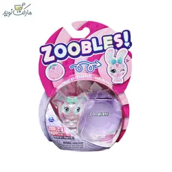 عروسک زووبلز مدل Hoppy Heartz Bunny