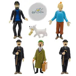 پک عروسک شخصیت‌های کارتون تن‌تن