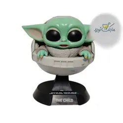 عروسک شخصیت بیبی یودا با کالسکه cosbaby