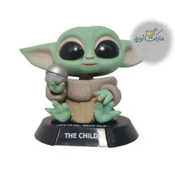 عروسک شخصیت بیبی یودا با دستگیره دنده cosbaby