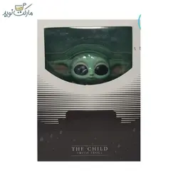 عروسک شخصیت بیبی یودا با غورباقه مدل کازبیبی