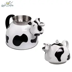 کتری قوری طرح گاو مشکی