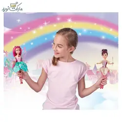 عروسک قیفی پری اسپارکل سری Fairy با لباس سبز