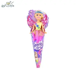 عروسک قیفی پری اسپارکل سری Fairy با لباس زرد