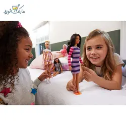 عروسک باربی Fashionistas با لباس راه‌راه کد 147#