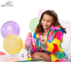 عروسک باربی Pink Coat سری Extra