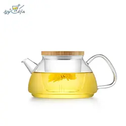 قوری شیشه‌ای کلاسیک بنتاتی مدل BN1680