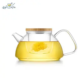 قوری شیشه‌ای کلاسیک بنتاتی مدل BN1681