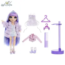 عروسک رنگین کمانی مدل Violet Willow