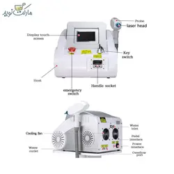 دستگاه لیزر مدل کیو سوییچ سفید