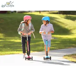 اسکوتر مکسی دلوکس چراغ‌دار سبز