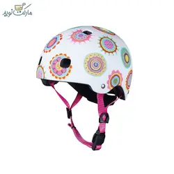 کلاه ایمنی Micro مدل نقاشی خال‌خالی سایز M