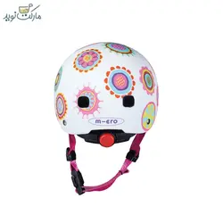 کلاه ایمنی Micro مدل نقاشی خال‌خالی سایز M