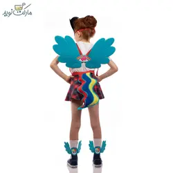 ست پوشیدنی و ماسک پونی رینبودش