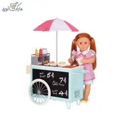ست چرخ هات‌داگ فروشی OG